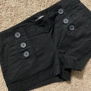 Black Express sailor shorts